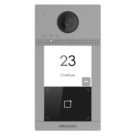 Hikvision DS-KV8113-WME1(C) 1 Button Metal Villa Door Station