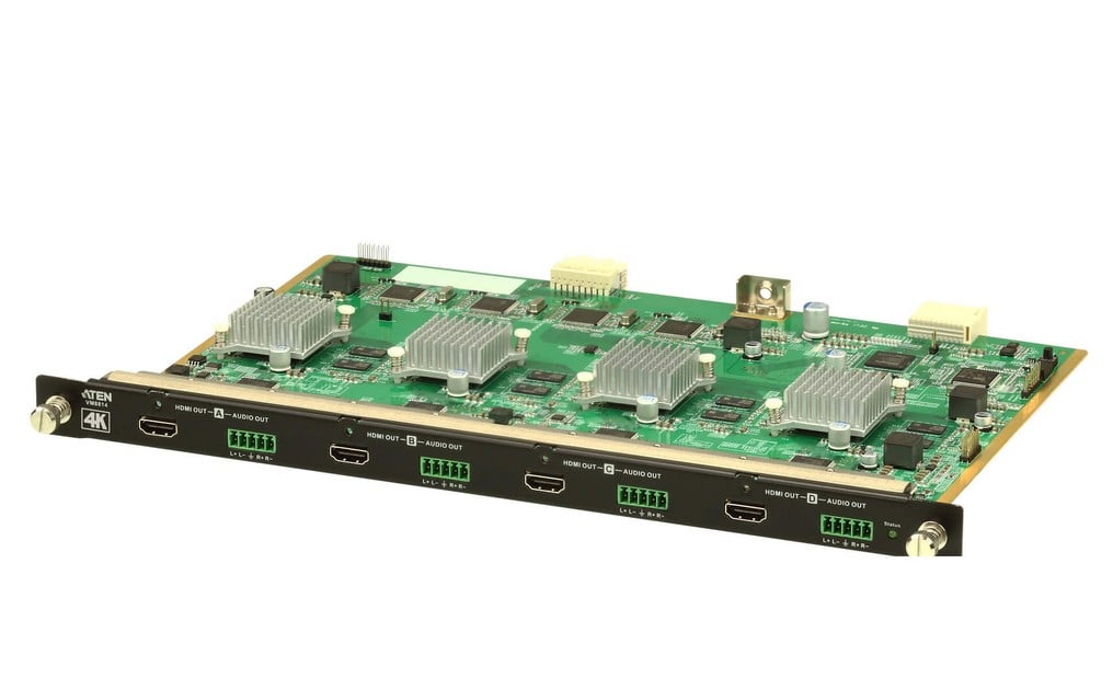4-Port 4K HDMI Output Board with Scaler