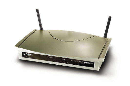 Planet VIP-462DG 802.11g WiFi DECT/VoIP Router (SIP) - two voice channel