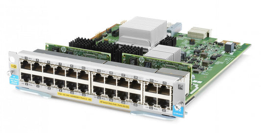 Aruba 20-port PoE+ / 4-port 1/2.5/5/XGT v3 zl2 Module