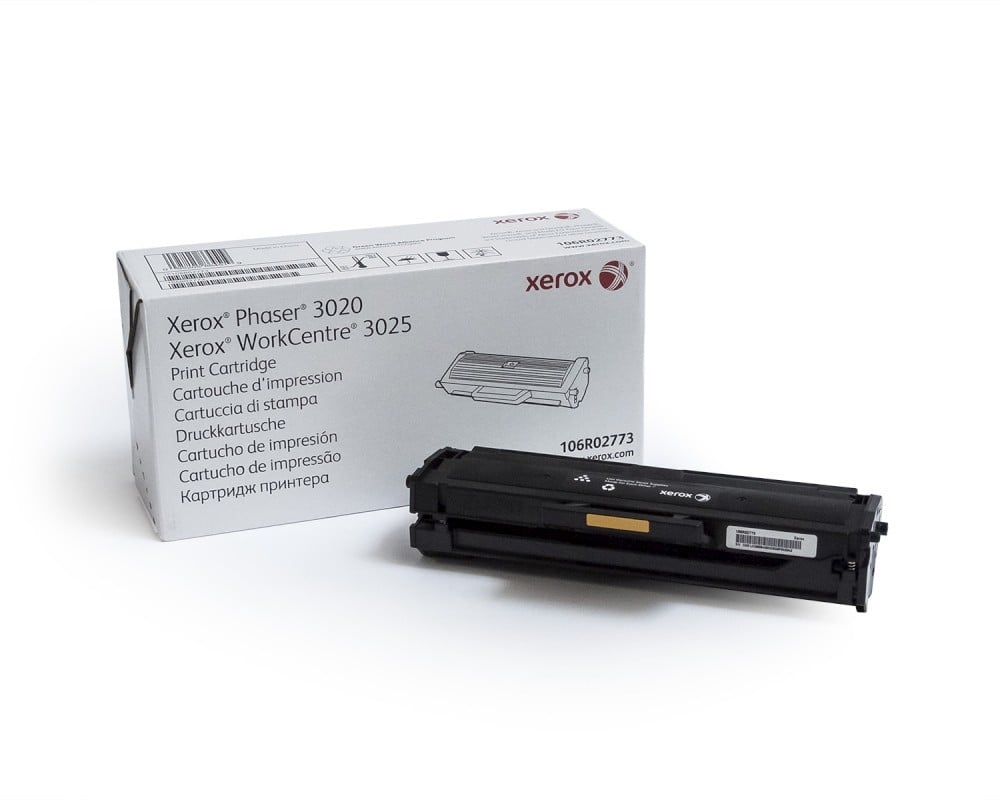 XEROX black toner 1,500 pages A4 for WorkCentre 3020/3025 [106R02773]