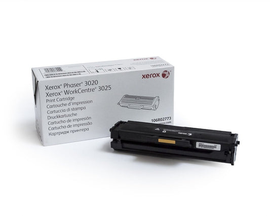 XEROX black toner 1,500 pages A4 for WorkCentre 3020/3025 [106R02773]