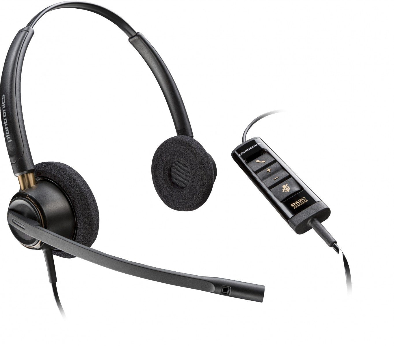 Poly EncorePro 525 USB-A Stereo Headset 783R3AA