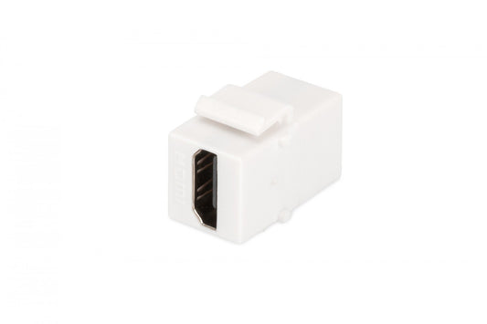 HDMI 2.0 Keystone Jack for DN-93832, pure white (RAL 9003)