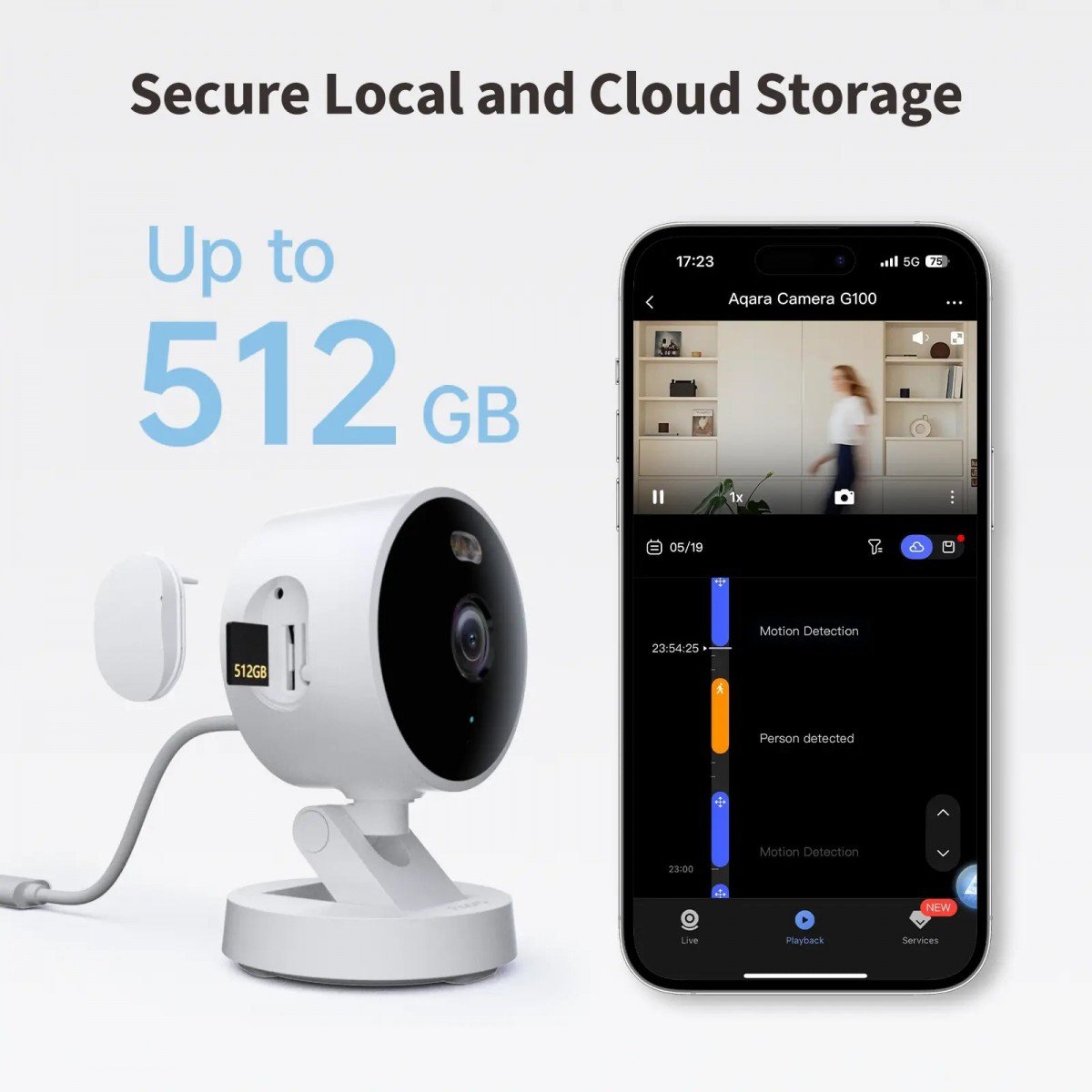 Aqara G100 CH-C08D Indoor Camera - Black