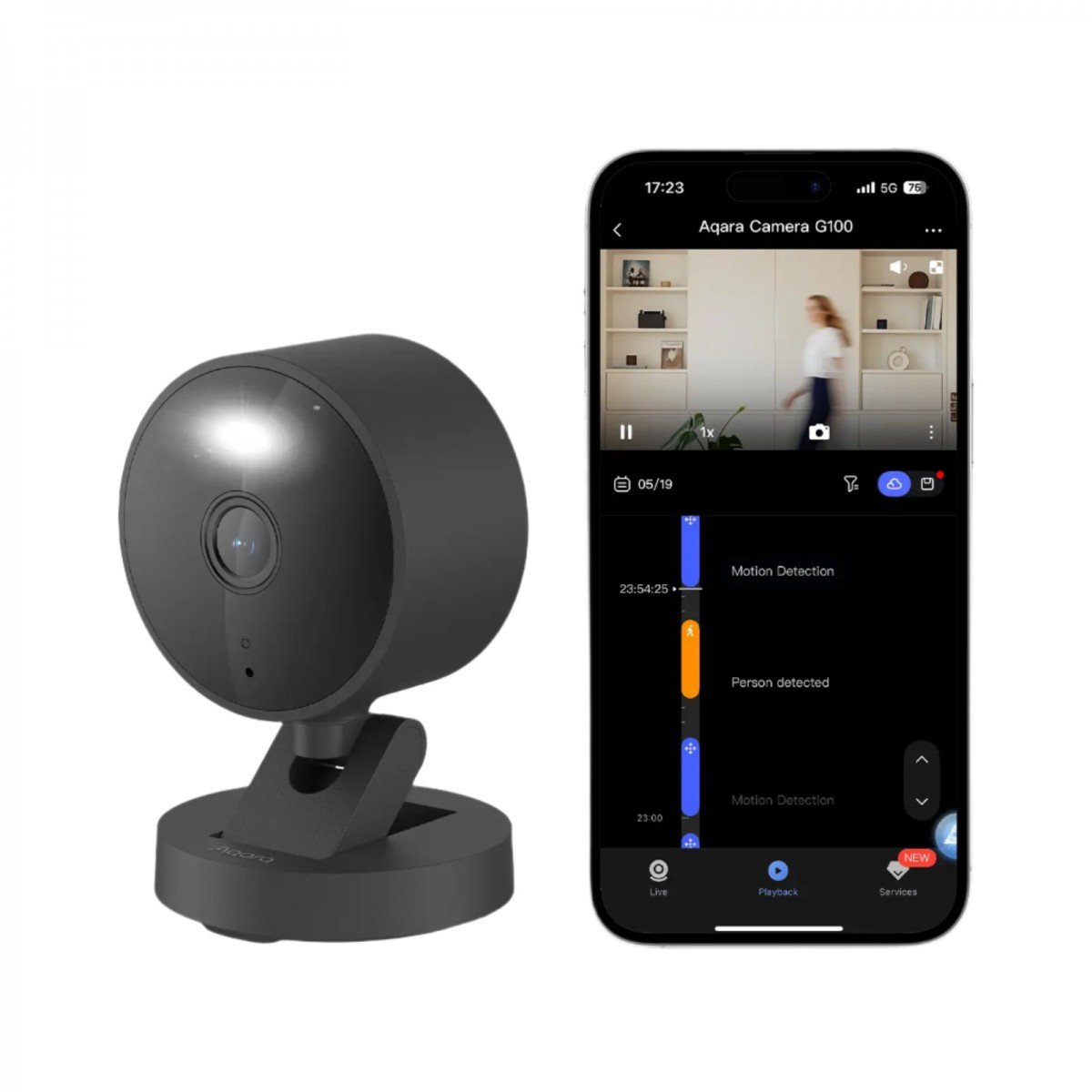 Aqara G100 CH-C08D Indoor Camera - Black