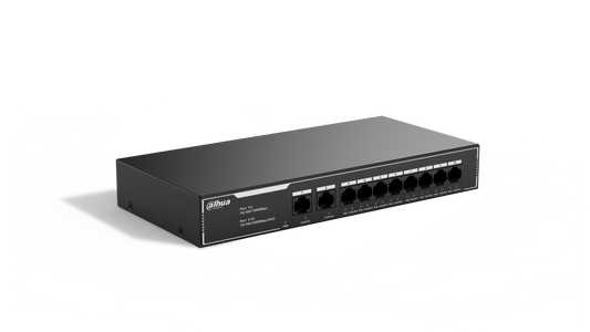 Dahua SG1010LP 10-Port Economical Gigabit PoE Switch with 8-Port PoE