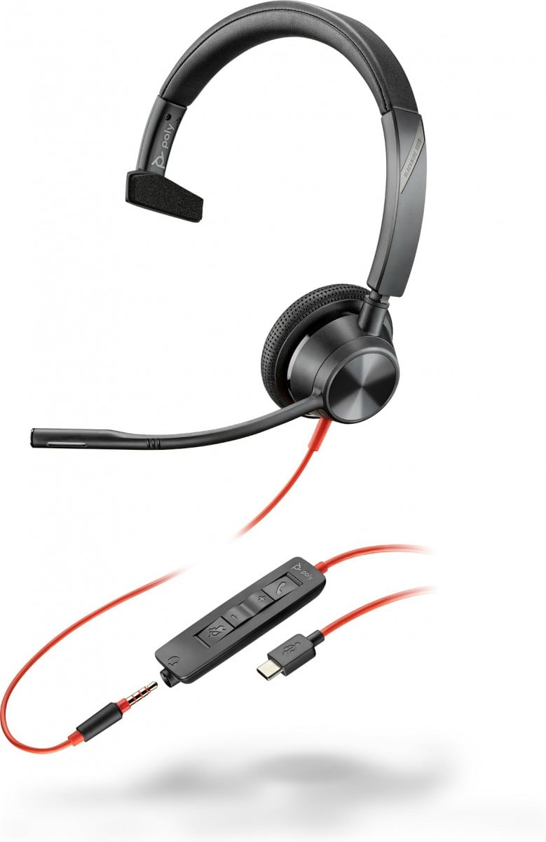 Poly Blackwire 3315 USB-C Headset 76J14AA