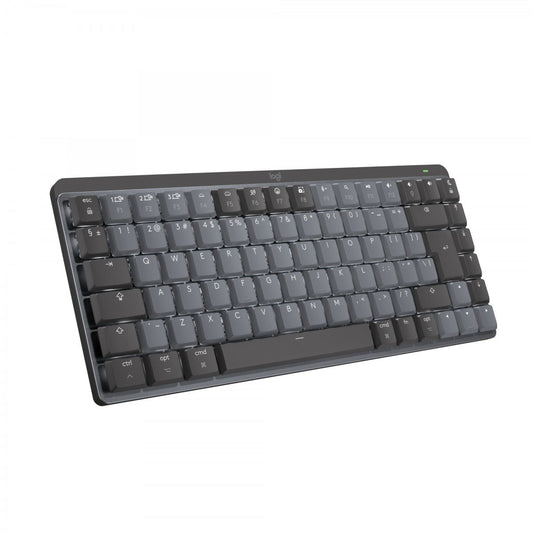 Logitech MX Master Keyboard – Wireless RF & Bluetooth, US International QWERTY, Gray (920-010837)