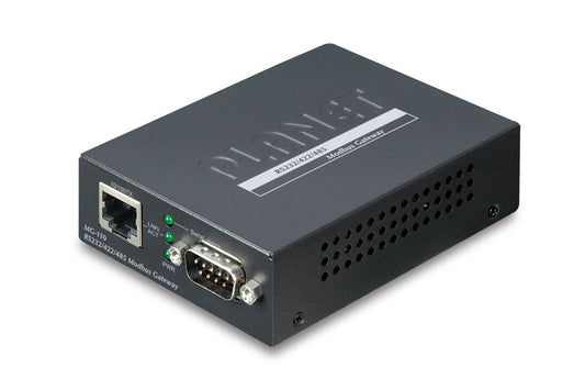 Planet MG-110 1-Port RS232/422/485 Modbus Gateway (1-Port 10/100BASE-TX, -10 to 60 C, Modbus RTU/ASCII, Master/Slave)