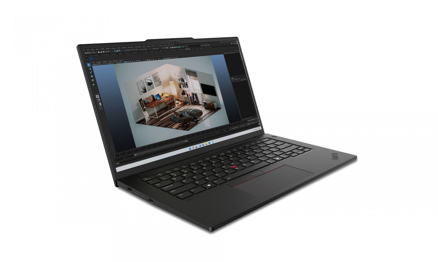 Lenovo ThinkPad P14s Gen5 Intel 14,5'' WQXGA 350N Intel Ultra 7 165H vPro 32GB RAM 1TB SSD RTXA500_4GB FPR SCR Keyboard backlit ENG Euro W11P