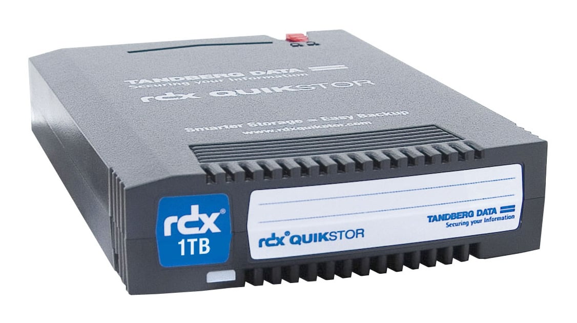 RDX QuikStor - 1000 GB - Black - 500000 h - Microsoft Windows 2000/XP/Vista Windows 2003 Server Windows Vista Linux Fedora Core 5 Linux (RHEL... - 5 - 40 °C - 1