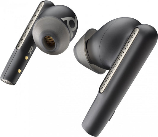 Poly Voyager Free 60/60+ Microsoft Teams Certified Black Earbuds (2 Pieces) 8L5A8AA