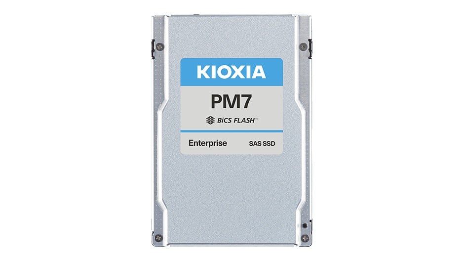 Kioxia SSD PM7-R 30.72TB 2.5'' (15mm) SAS 24Gb/s Read Intensive DWPD 1 | KPM71RUG30T7