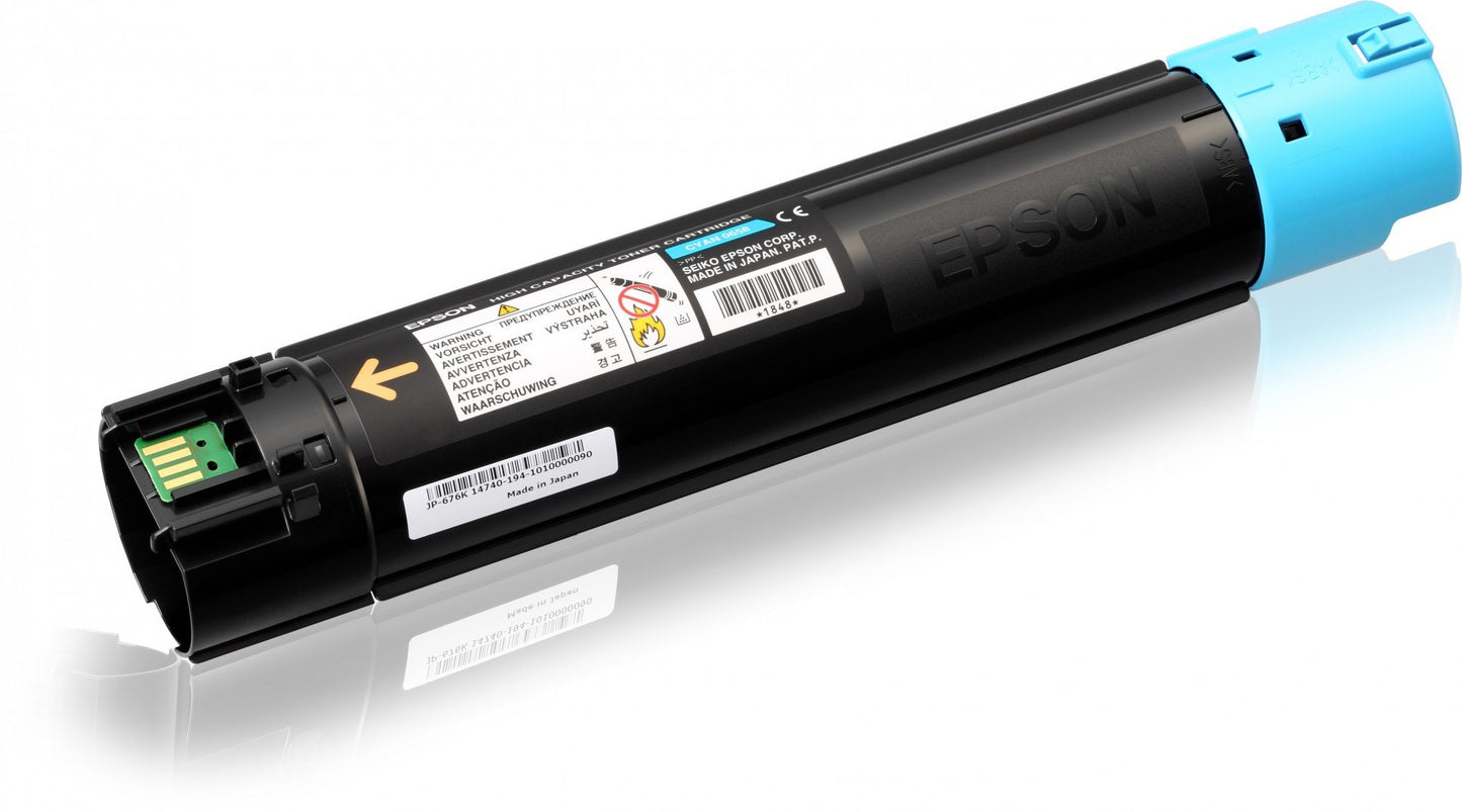 EPSON High Capacity Toner Cartridge Cyan 13.7K