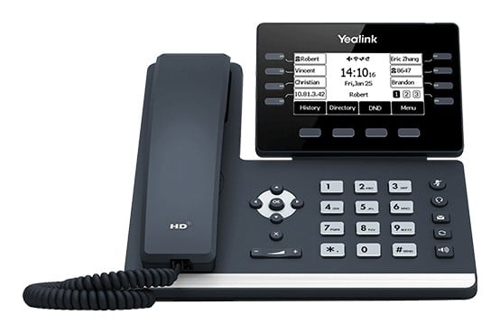 SIP-T53 IP phone Grey 8 lines LCD