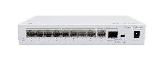 HUAWEI S110-8T2ST 8x10/100/1000BASE-T Ports 1xGE SFP Port 1x10/100/1000BASE-T Port with 7xAC Power Adapter (Fanless)