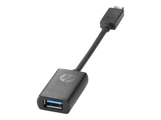 HP USB-C to USB 3.0 Adapter - 0.1409 m - USB-C - USB 3.0 - Black (N2Z63AA#AC3)