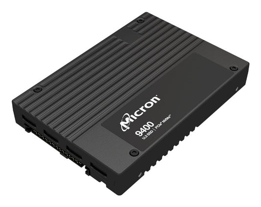 Micron 9400 MAX SSD 6.4TB NVMe Gen4 U.3 (15mm) (DPWD 3) | MTFDKCC6T4TGJ-1BC1ZABYYR
