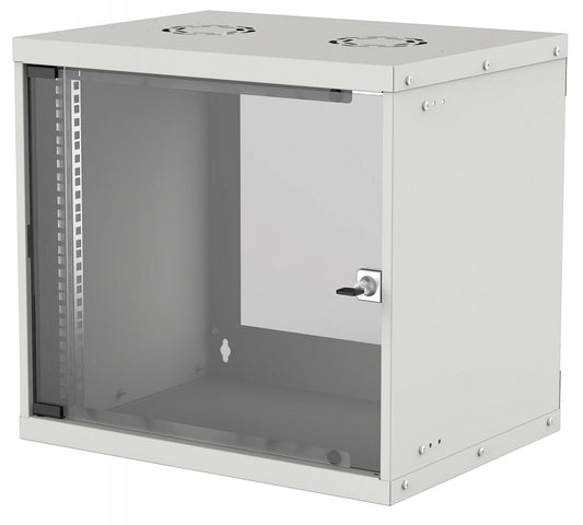 Intellinet 714815 9U wall-mounted rack 54/56 silver flat