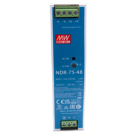 Hikvision NDR-75-48 DIN Rail Power Supply