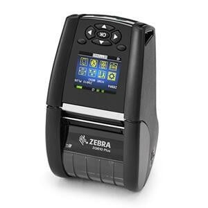 Zebra ZQ610 Plus 2" Portable Label Printer with Dual Connectivity and Accessories