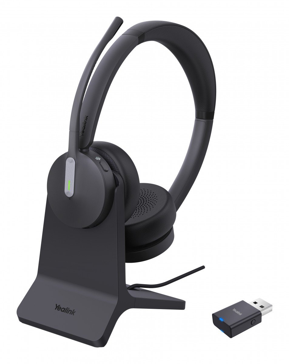 Jabra WH64 Hybrid Dual Teams with Charging Stand
