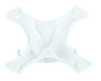 Aruba Flat Surface Wall/Ceiling White Basic Flat Surface Mount Kit (AP-220-MNT-W1W)