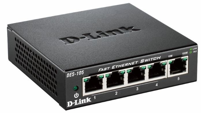 D-Link DES-105 Black