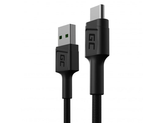 Green Cell Cable GC PowerStream USB-A - USB-C 30cm quick charge Ultra Charge, QC 3.0