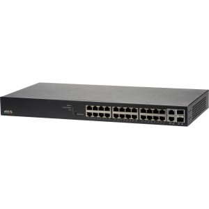 AXIS 01192-002 network switch Managed Gigabit Ethernet (10/100/1000) Power over Ethernet (PoE) Black