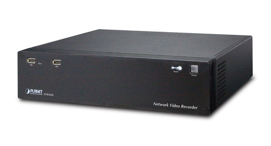 Planet NVR-820 8-Channel Advanced NVR with HDMI Local Display, 2*SATA-HDD, Gigabit LAN, HDMI/VGA, Auto-discovery, eMAP, ONVIF, PLANET Easy DDNS, Mobile APP, 256