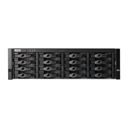 BCS BCS-L-NVR12816XR-A-8K-Ai 128-Channel IP Recorder with AcuPick Technology and 32MP Camera Support