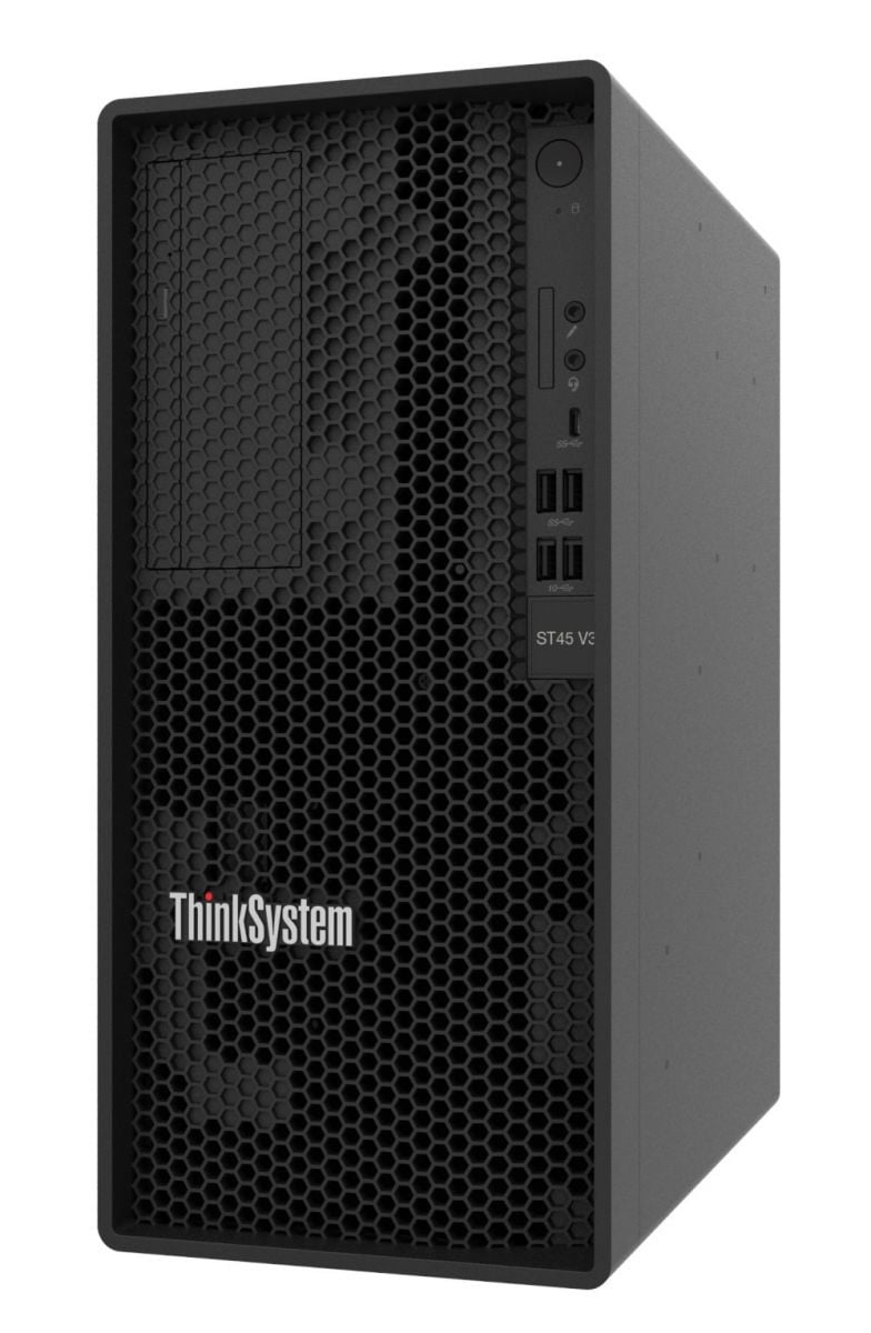 Lenovo ThinkSystem ST45 V3 1x AMD EPYC 4464P 12C/3.7G/65W 1x32GB 2Rx8 2x960GB SSD SW RD 1x500W
