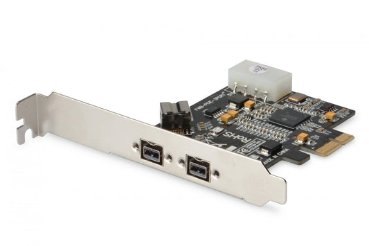 IEEE 1394b PCIexpress Add-On card 3-port, 2x9-Pin Extern+1x9-Pin Intern, XIO2213B