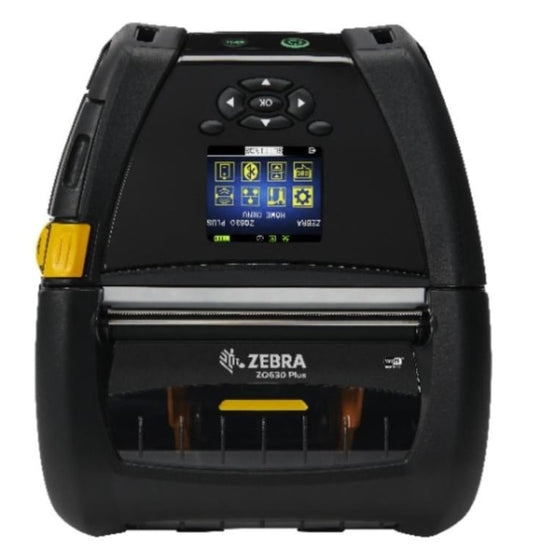 Zebra ZQ63-AUXAE14-00 DT Printer with Wi-Fi 6 Dual Radio and Linered Platen