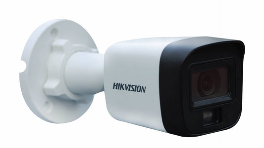 Hikvision DS-2CE16D0T-LPFS(2.8mm) 2MP Smart Hybrid Light Audio Fixed Mini Bullet Camera