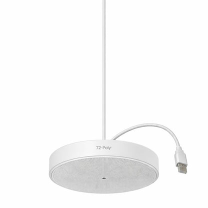 HP Poly IP Ceiling Microphone Array with White Drop Cable (72-inch) – 9Y040AA