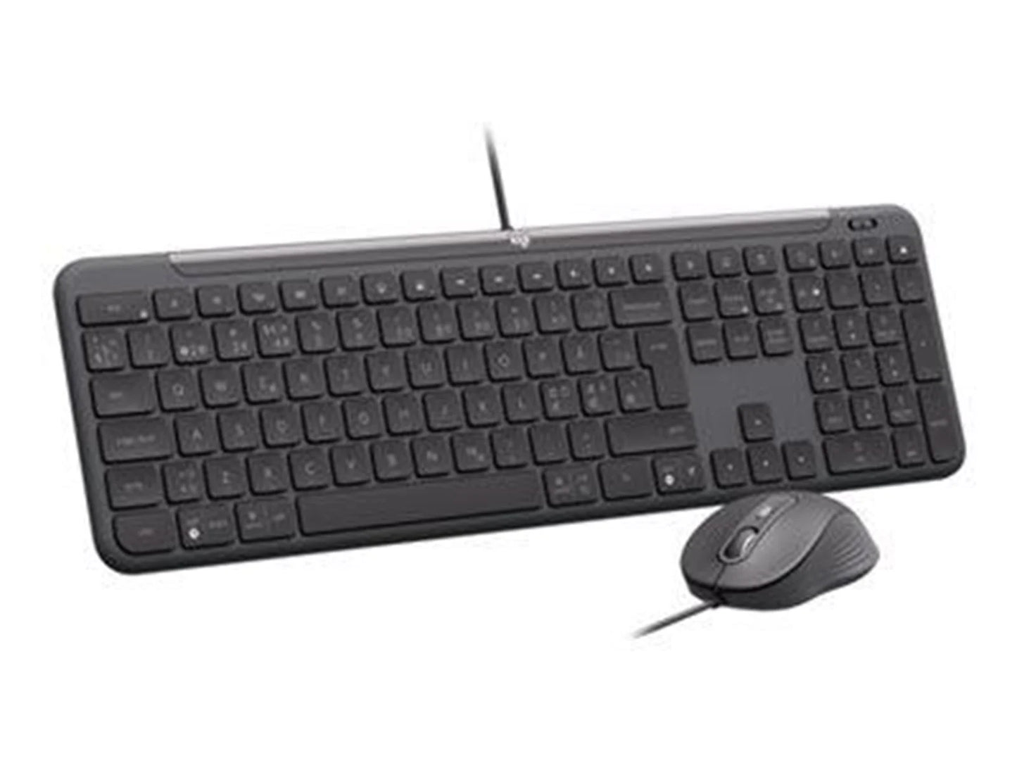 Logitech Wired Keyboard & Mouse Combo MK620 for Business – Graphite – US