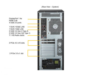 Supermicro SYS-530AD-I [NR][DESKTOP ONLY] SuperWorkstation(C9Z590-CG,CSE-GS5A-754K)