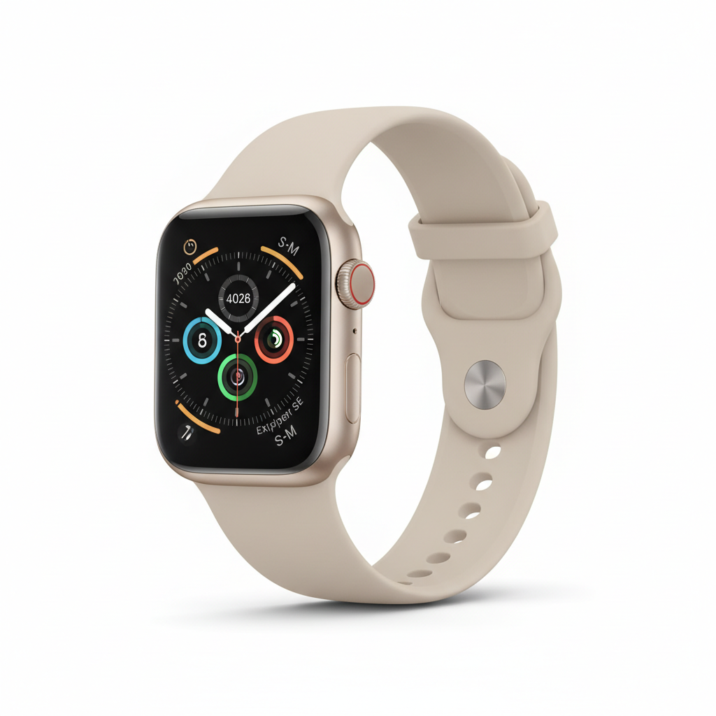 Apple Watch SE 3  GPS 40mm  Starlight Aluminium Case with Starlight Sport Band - S/M