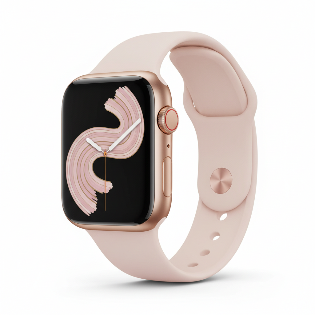Apple Watch Series 11  GPS  42mm  Rose Gold Aluminium Case with Light Blush Sport Band - M/L
