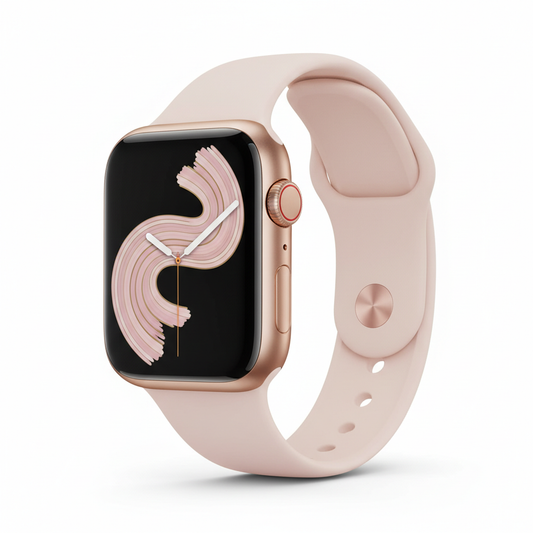 Apple Watch Series 11  GPS  42mm  Rose Gold Aluminium Case with Light Blush Sport Band - M/L
