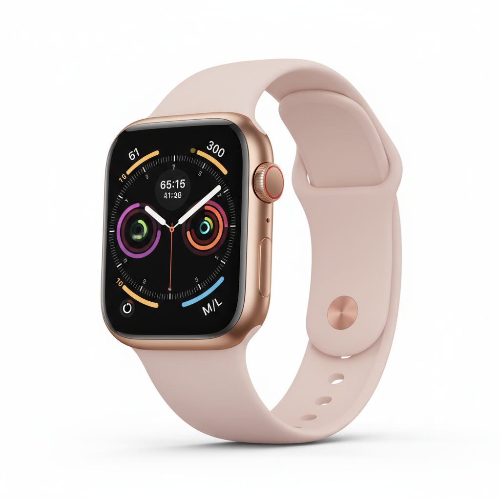 Apple Watch Series 11  GPS  46mm  Rose Gold Aluminium Case with Light Blush Sport Band - M/L