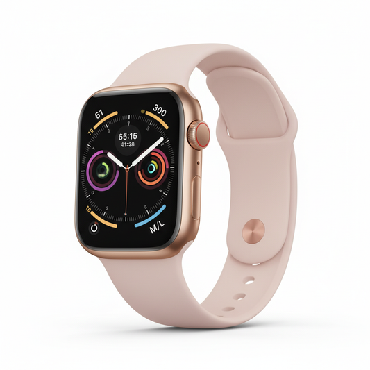 Apple Watch Series 11  GPS  46mm  Rose Gold Aluminium Case with Light Blush Sport Band - M/L