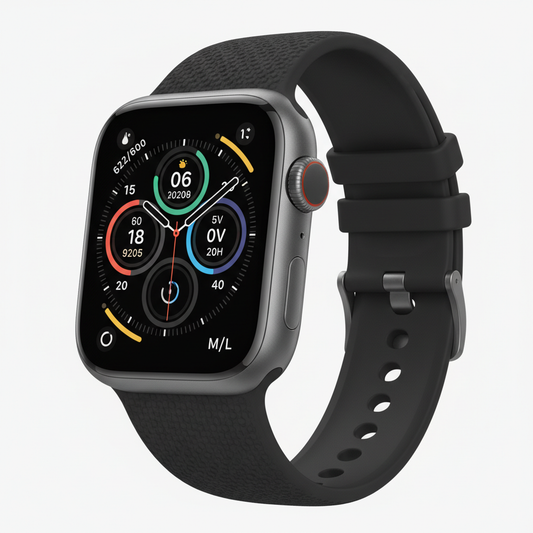 Apple Watch Series 11  GPS  46mm  Space Grey Aluminium Case with Black Sport Band - M/L