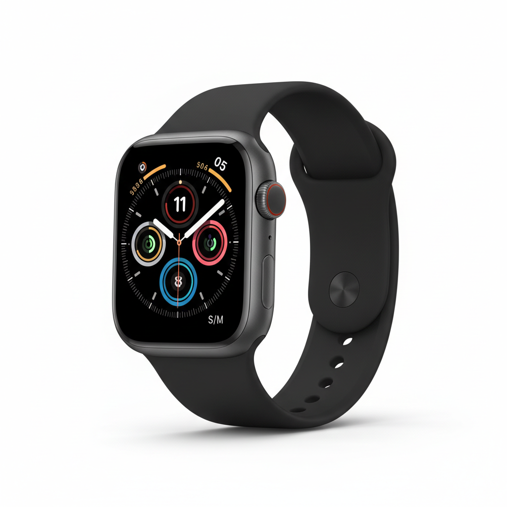 Apple Watch Series 11  GPS  46mm  Space Grey Aluminium Case with Black Sport Band - S/M