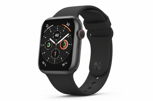 Apple Watch Series 11  GPS + Cellular 46mm  Slate Titanium Case with Black Sport Band - M/L