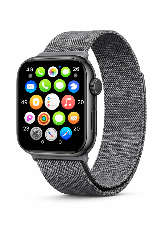 Apple Watch Series 11  GPS + Cellular 42mm  Slate Titanium Case with Slate Milanese Loop