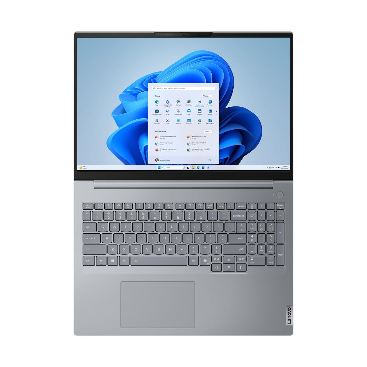 Lenovo Notebook ThinkBook 16 G9 16" WUXGA AG 400N Core 7 240H 16GB 512GB FPR BCKLT W11P 3Y Onsite